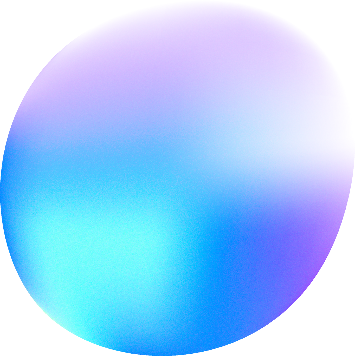 Gradient round sphere