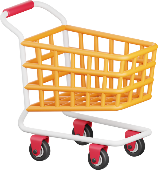 Shopping Cart 3D Icon